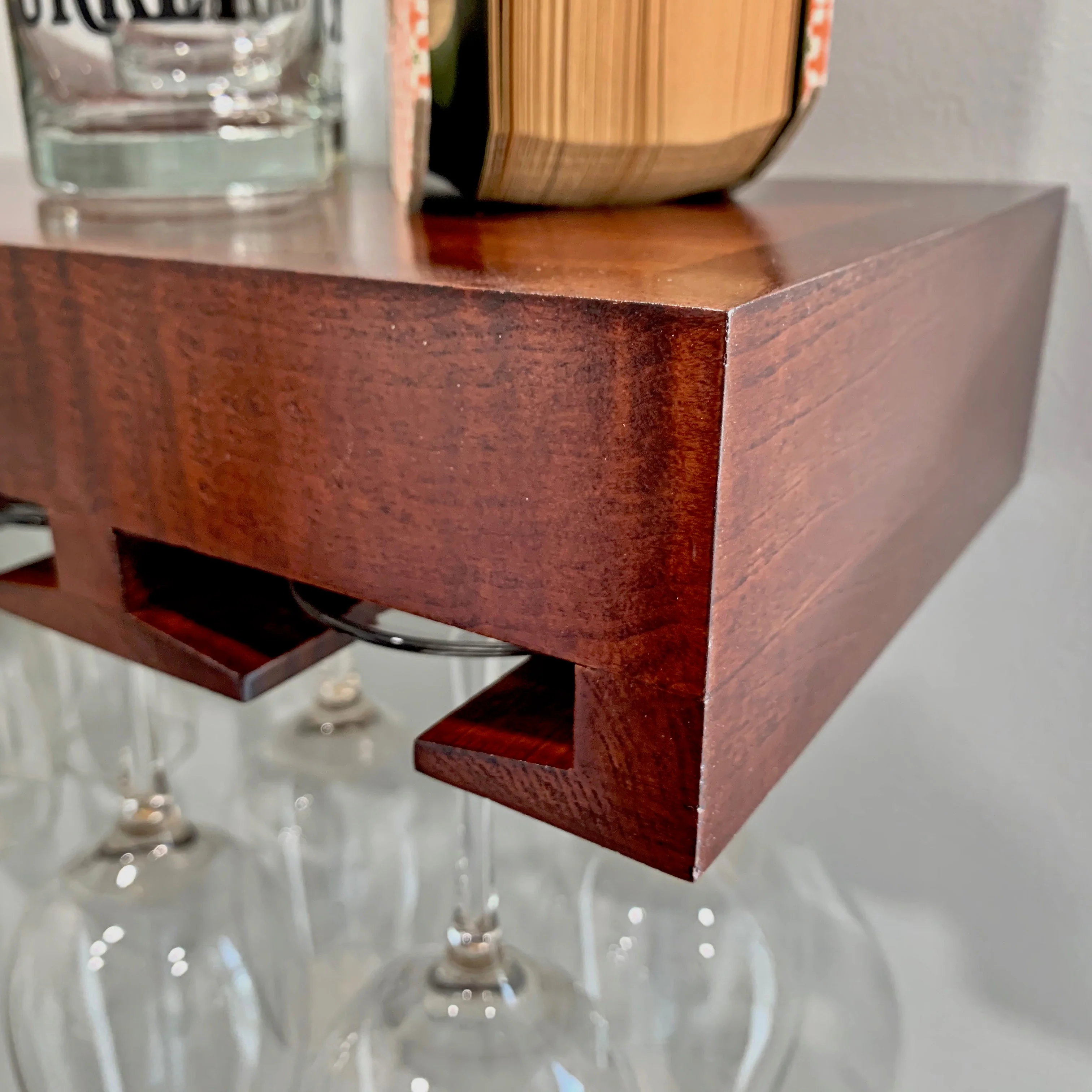Maple Floating Shelves